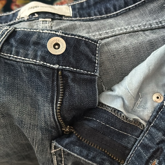 PAPER DENIM AND CLOTH low rise jeans. Size 4 - Picture 8 of 10